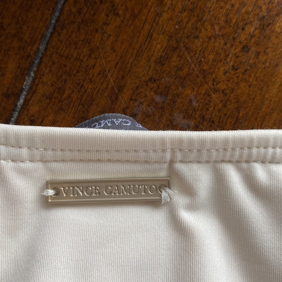 Vince Camuto bikini off white bandeau bottom and top - Picture 7 of 7